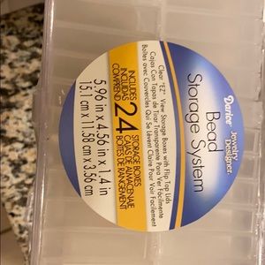 Beads storage and organizer.